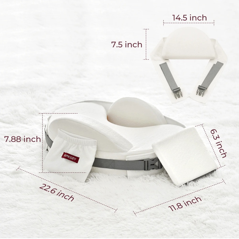 Momcozy MaxSupport Nursing Pillow 🤍 NWT - Picture 5 of 10
